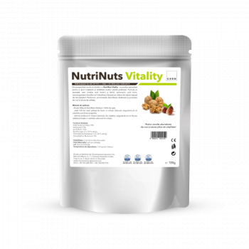NutriNuts Vitality, Produs natural pe baza de microorganisme si nutrienti pentru nuci si aluni, 100 g