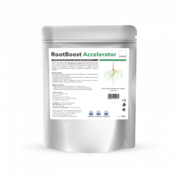 RootBoost Accelerator, Produs natural pe baza de microorganisme pentru dezvoltarea de radacini puternice si numeroase, 100 g