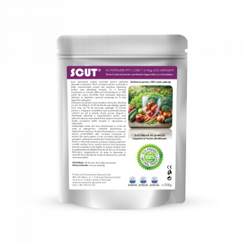 SCUT - scutul natural pentru legume și fructe sănătoase, EU Fertilizer PFC1 CMC1, plic 200g