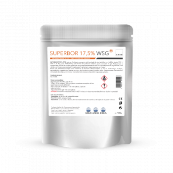 SUPERBOR 17,5 % WSG, Fertilizant hidrosolubil, doza pentru 500 mp, 100 g
