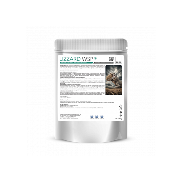 LIZZARD WSP, Biostimulator pentru descompunerea paielor, doza pentru 1 hectar, 500 g
