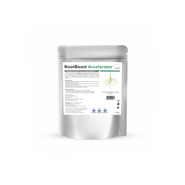 RootBoost Accelerator, Produs natural pe baza de microorganisme pentru dezvoltarea de radacini puternice si numeroase, 100 g