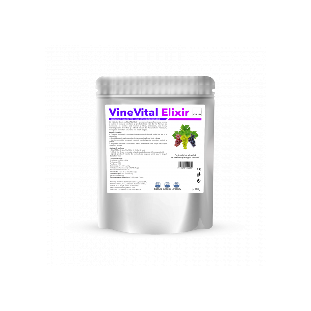VineVital Elixir, Produs natural pe baza de microorganisme si acizi humici si fulvici pentru biostimularea vitei de vie, 100 g